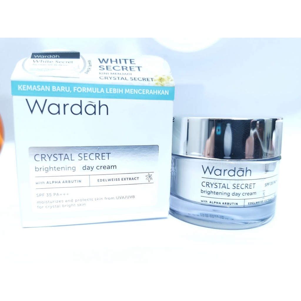 WARDAH CRYSTAL SECRET Brightening Day Cream 30gr