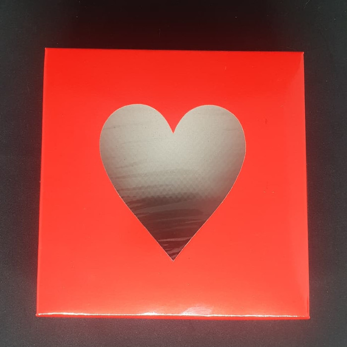 

Dus Love Merah Kotak Kue 22 x 22 x 8 - Merah