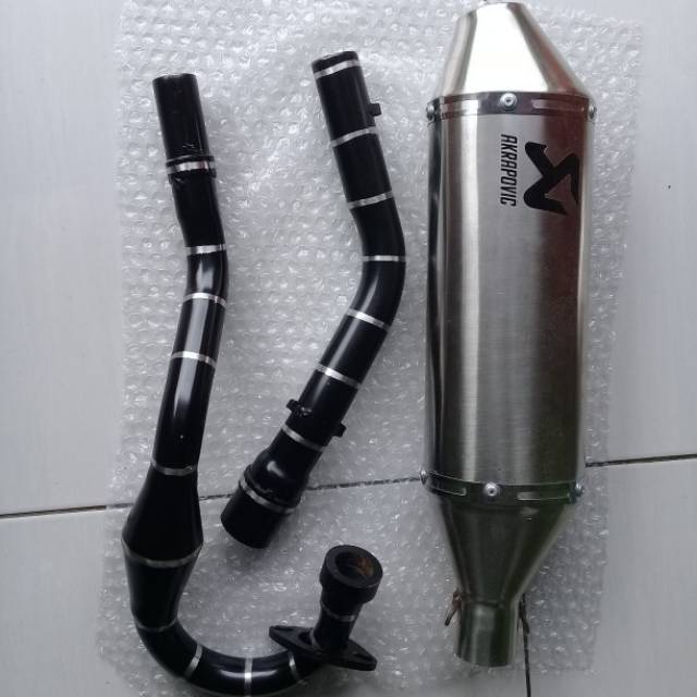 Knalpot CRF KLX D-TRACKER CUSTOM Akrapovic