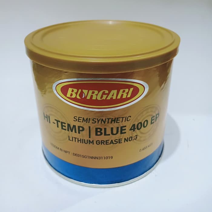 GEMUK BURGARI BLUE 400 EP 455gr BIRU - GEMUK BURGARI BIRU 400 EP - GEMUK BURGARI