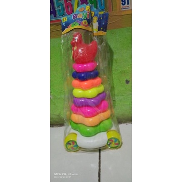 mainan donat bebek isi 8 donat