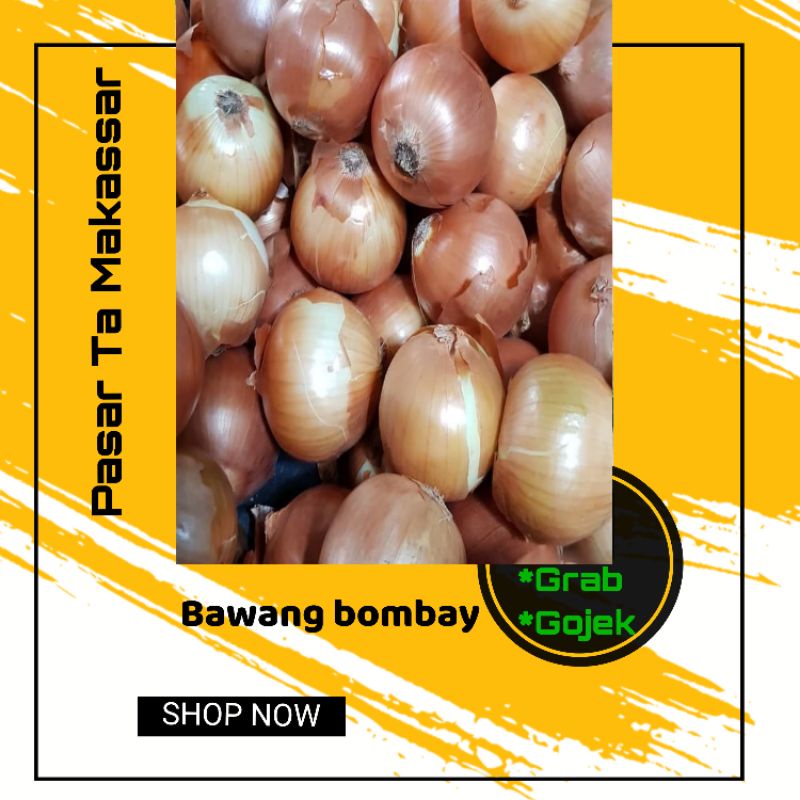 Bawang Bombay /Pasar Ta Makassar / Pasar Sayur Makassar / Pasar Online Makassar / Pasar shope Makass