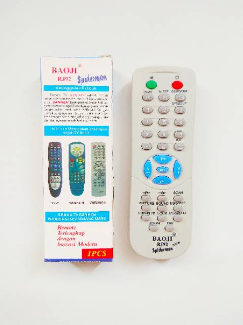 REMOT / REMOTE TV TABUNG SANKEN MULTI / UNIVERSAL / SERBA GUNA