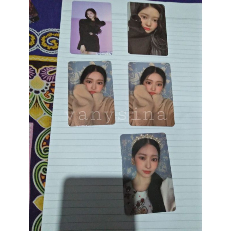 ready stok official photocard IZ*ONE Kim Minju Choi Yena one-reeler scene 1 2 3