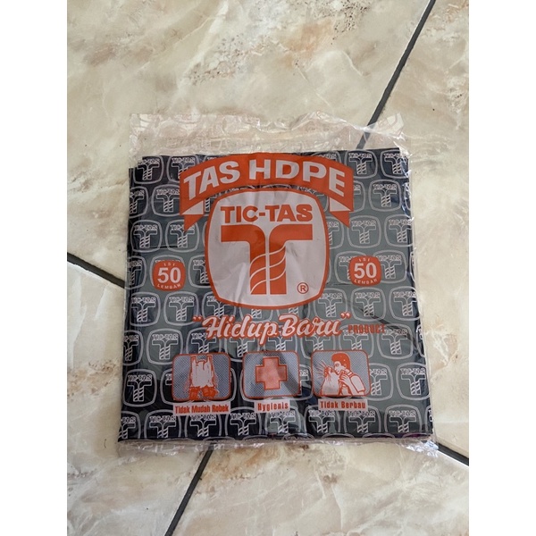 Kresek Tic Tas 15 HDPE