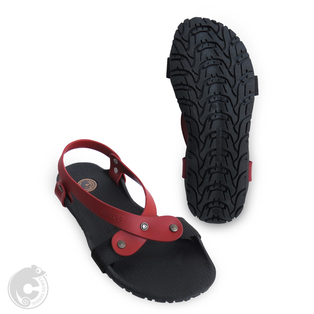 NEW - CAMOU - Sumba Red - Sandal Gunung Perempuan Anti Slip