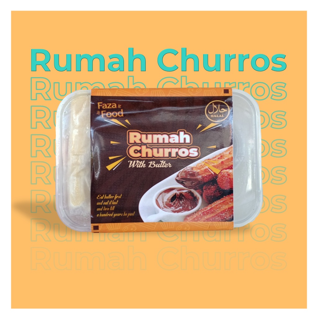 

[Frouzen] Rumah Churros with Butter (isi 15 pcs) | Faza Food