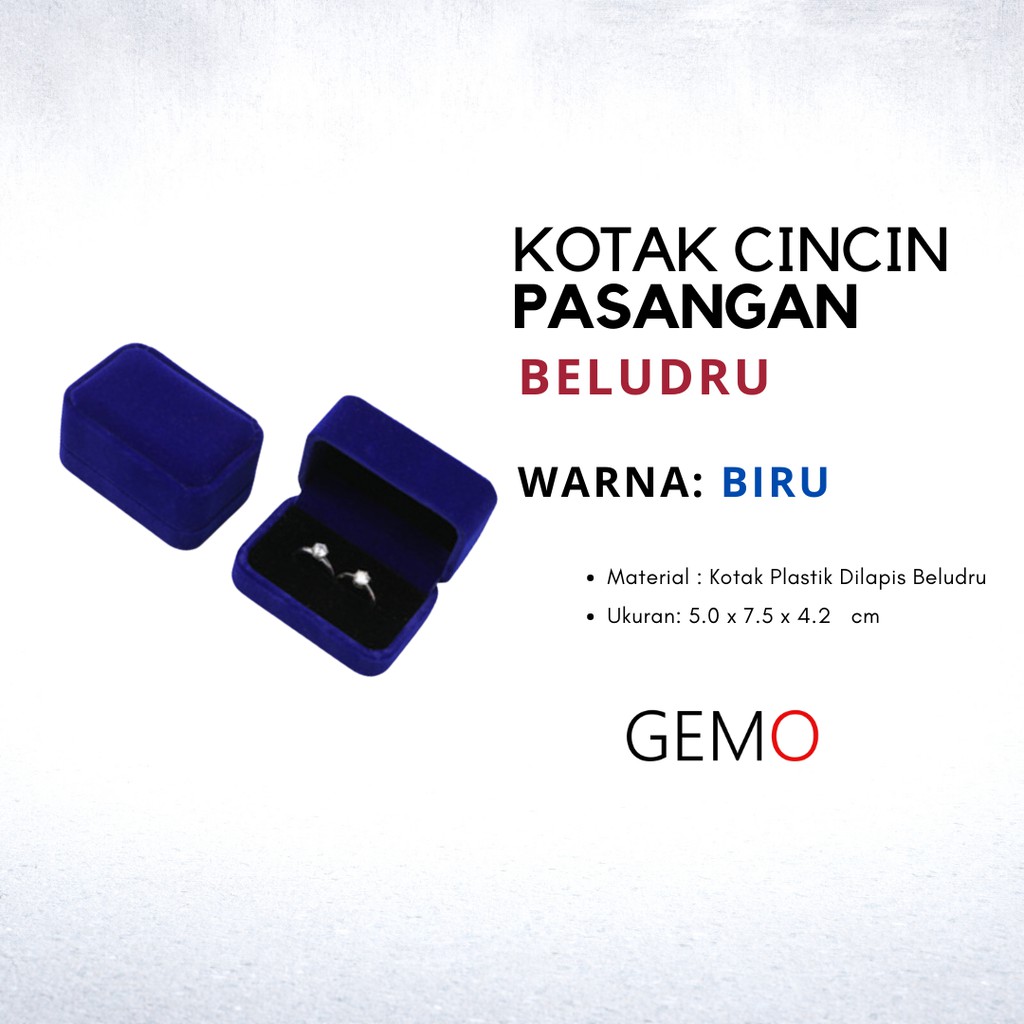 KOTAK PERHIASAN BIRU BELUDRU JEWELRY BOX SET CINCIN KAWIN GELANG KALUNG ANTING LIONTIN GIWANG UNIK, MURAH BLUDRU UNTUK SESERAHAN, HANTARAN NIKAH, PERKAWINAN, PERNIKAHAN, TUNANGAN, MAHAR