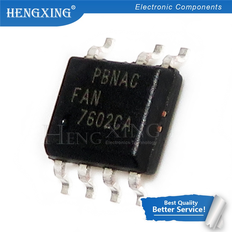 50pcs Kipas7602 SOP8 FAN7602B FAN7602MX FAN7602C FAN7602CA FAN7602CMX SOP-8 FAN7602BMX