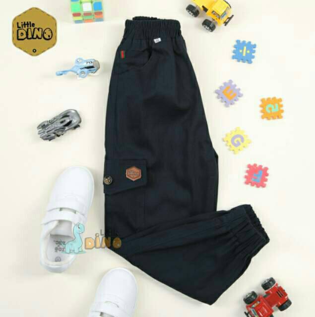 Chino joger junior 14-24 ori by little dino