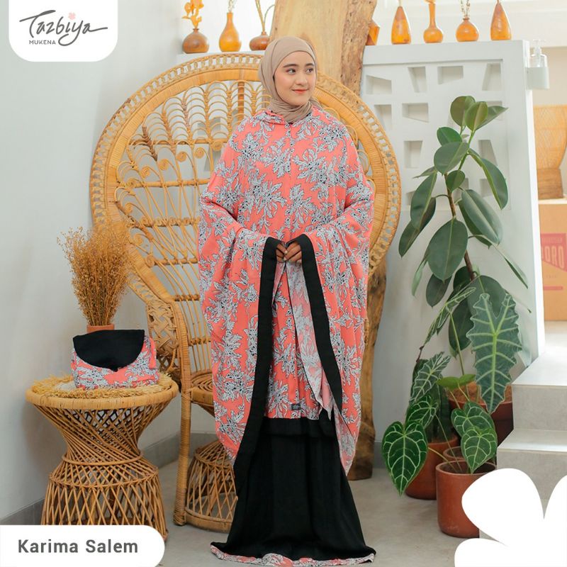 MUKENA TAZBIYA LIST BASIC 2IN1 KARIMA SERIES ALLSIZE