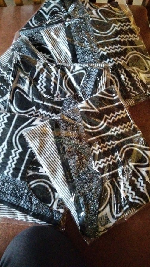 Tey-17 Batik Wanita Asj Sa Hrb026 Kenongo Kemeja Tosca Pendek
