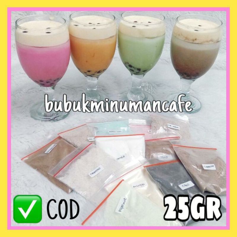 

bubum minuman aneka rasa powder drinks 25gr