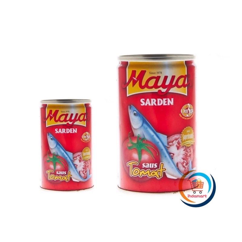 Sarden Maya Saus Tomat 155 gr / 425 gr