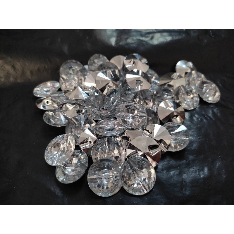 KANCING KRISTAL, KANCING HIASAN KURSI SOFA, KANCING KRISTAL SOFA