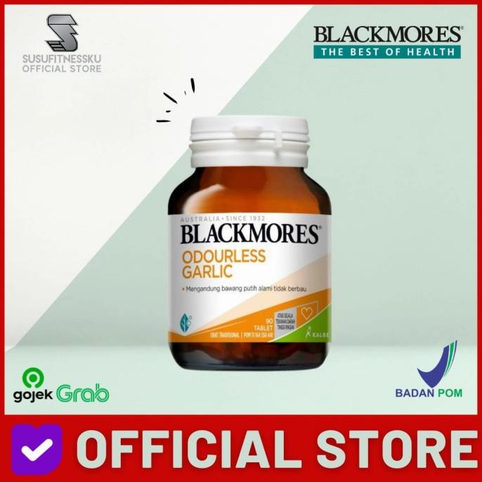 Blackmores Odourless Garlic Antioxidant (Utk Darah Tinggi) Lc