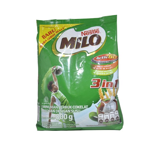 

Milo Susu 3 In 1 Activ Go Pouch 800GR