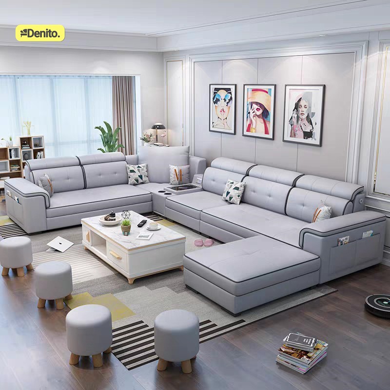 Sofa Letter - U Minimalis Mewah dan Elegan