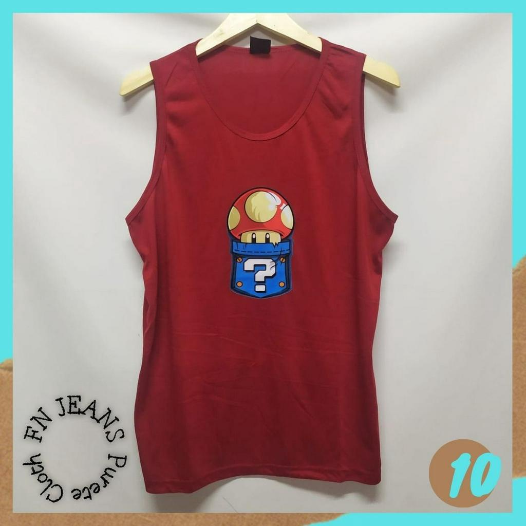 Kaos Lengan Buntung Big Size XXL Singlet XXL Jumbo PSAJ 01