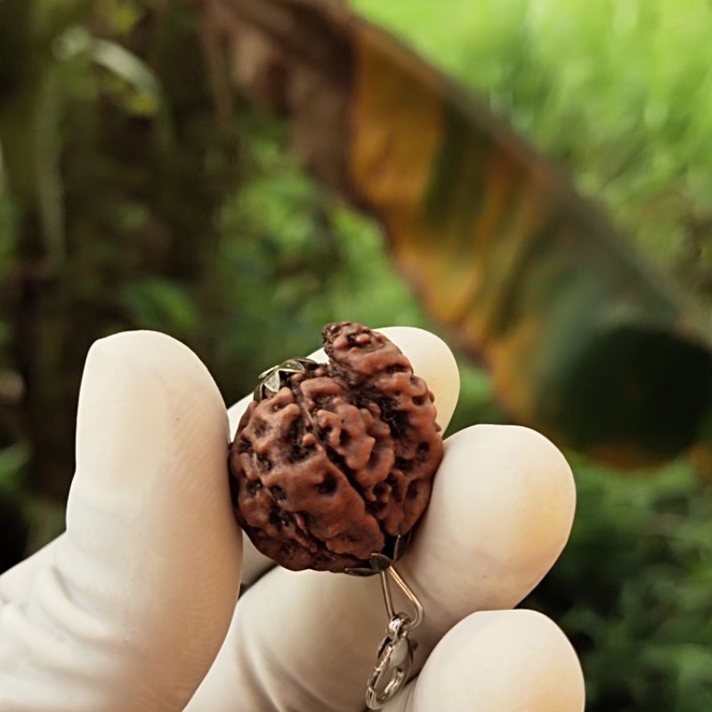 liontin rudraksha ganesha savar besar