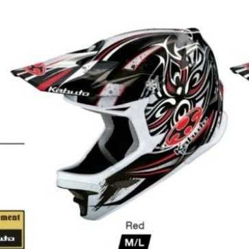 Helm kabuto IXA magic size M L l Helm motorcross kabuto