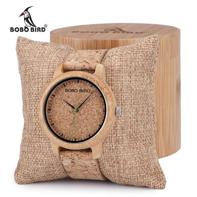 Jam Tangan Wanita Kayu BOBO BIRD WM11M12 / Jam Tangan Couple Kayu