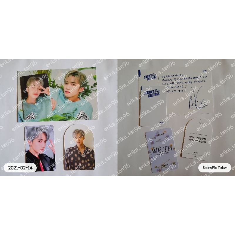 [BOOKED] PHOTOCARD YANAN PENTAGON WE :TH SEEN B VER.