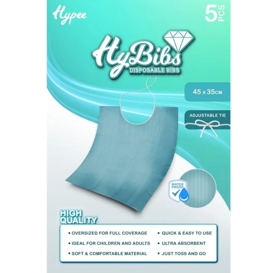 Hypee Hybibs Disposable Bibs - Celemek Sekali Pakai