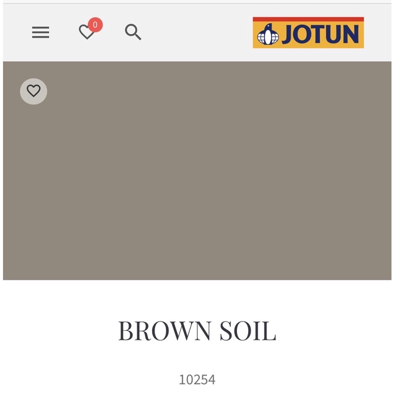 CAT TEMBOK EKSTERIOR JOTUN - BROWN SOIL/10254