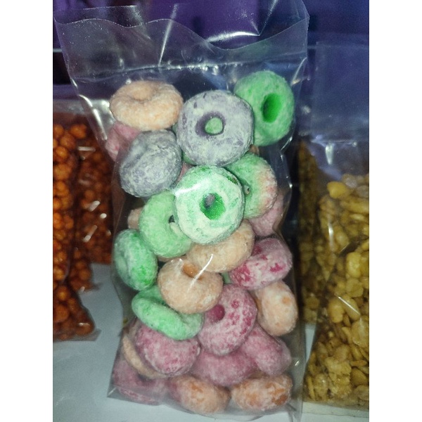 GETAS DONAT/ DONAT KERING MINI/DONAT KERING WARNA