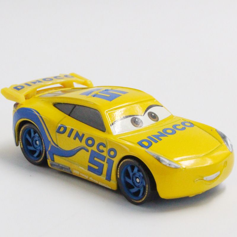 Cars 3 Champion Mcqueen Black Storm Jackson 51 Cool Sister Racer Alloy Model