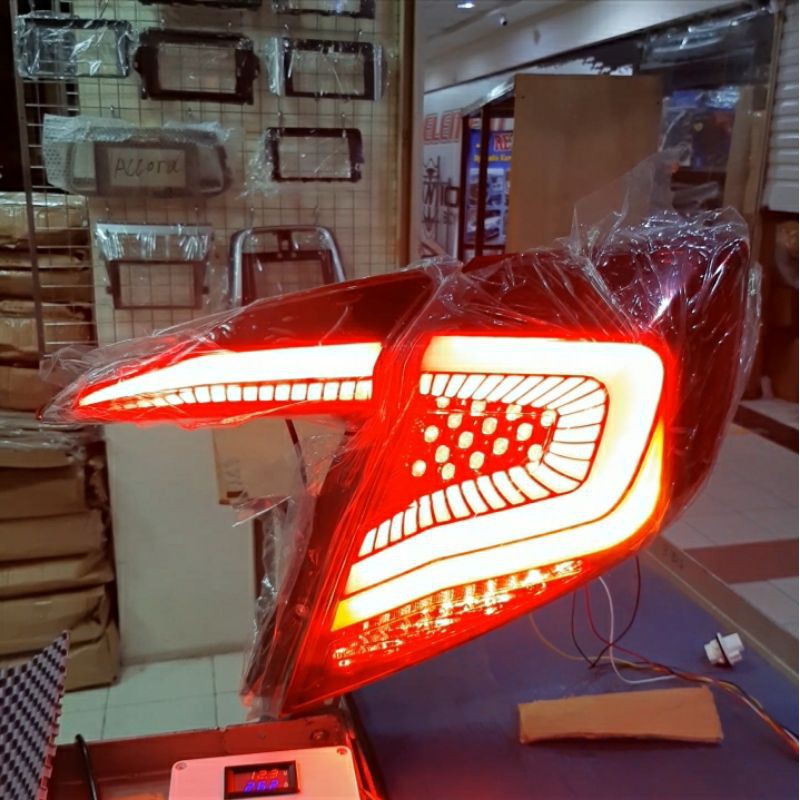 Stoplamp honda civic turbo sedan 2016 - 2020 led bar sein running