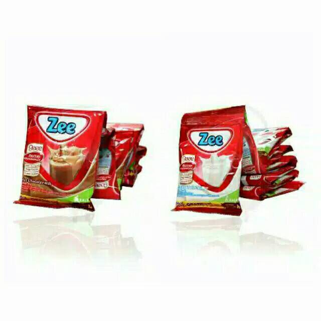 

Susu zee bubuk coklat putih renteng