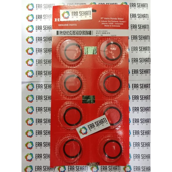 SEAL SIL PULY PULLY 34x39x3 BEAT SCOOPY SPACY KARBU VARIO 110 FI REVO AT (ORIGINAL AHM)