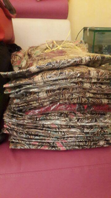 Bswart Batik Hrb026 Kenongo Hem Pendek Padi Pekalongan M L Xl Batik Pria Murah Modern Grosir
