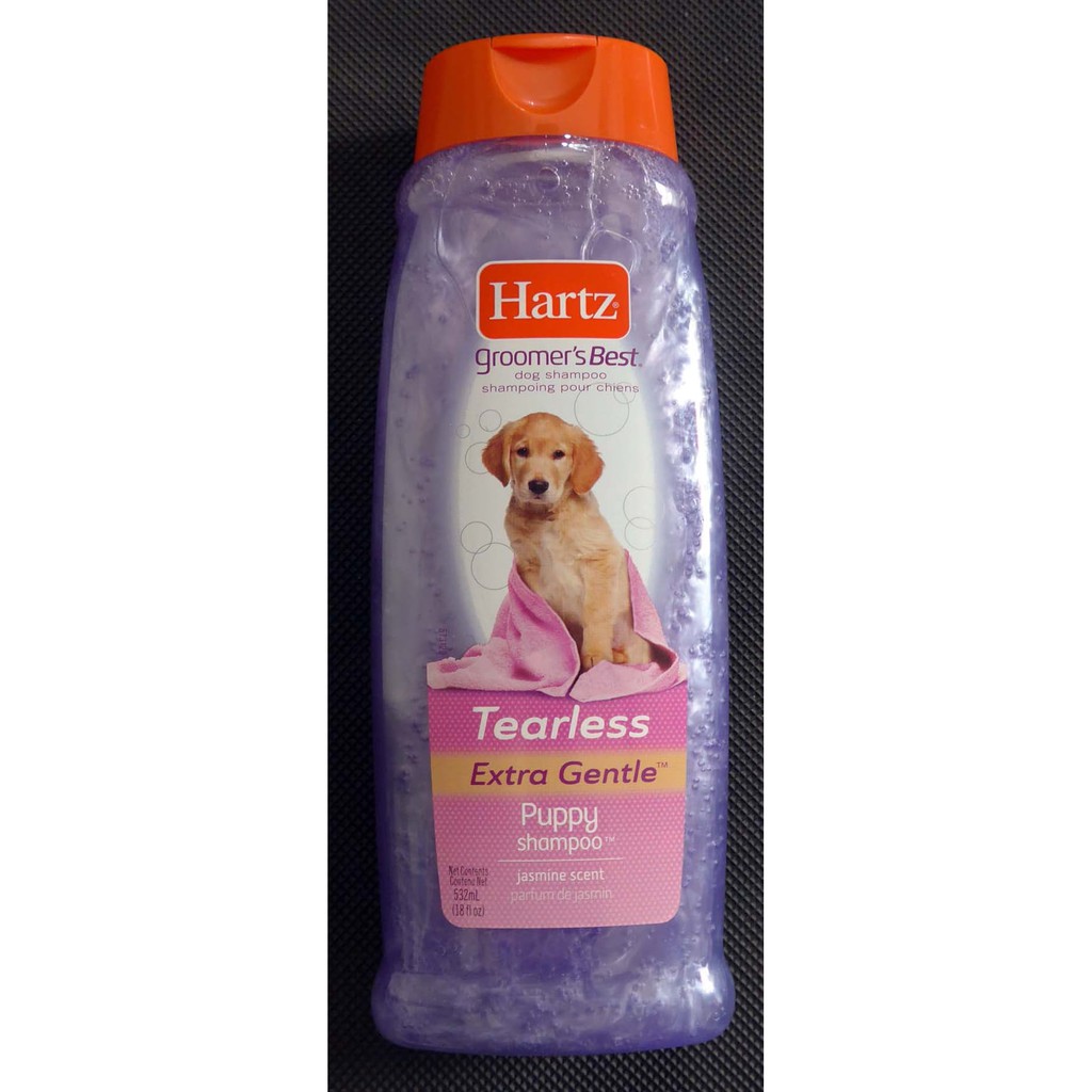 hartz tearless puppy shampoo