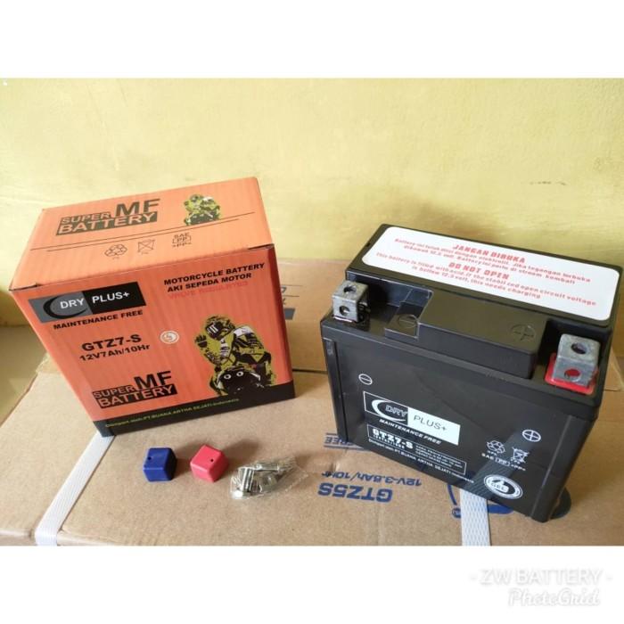 Aki motor Honda CBR150R, Vario 125, Vario 150 GTZ7S MF 12v 7ah Aki Gel