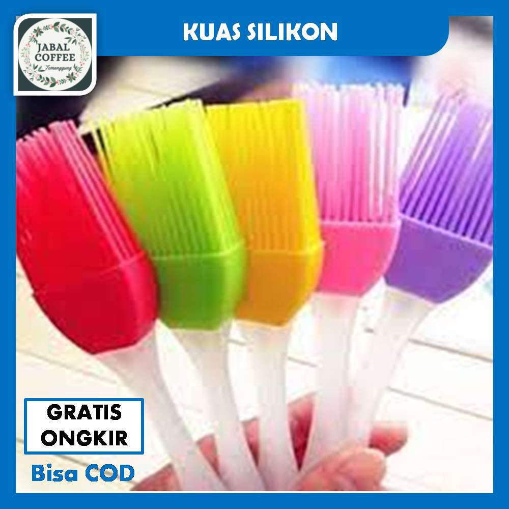 Kuas Kue Serbaguna / Kuas Mentega Silikon / Kuas Roti Silicon / Food Brush Silicon J55