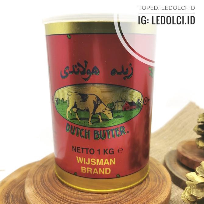 

TERMURAH! WIJSMAN BUTTER MENTEGA WIJSMAN WISMAN WYSMAN KALENG 1 KG ledolci92 Segera Beli