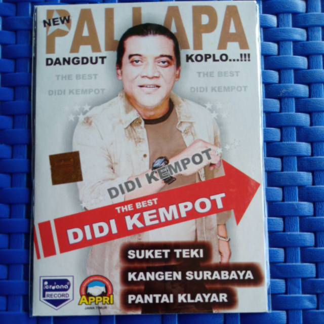 KASET VCD ORIGINAL KARAOKE DANGDUT KOPLO THE BEST DIDI KEMPOT BERSAMA NEW PALLAPA