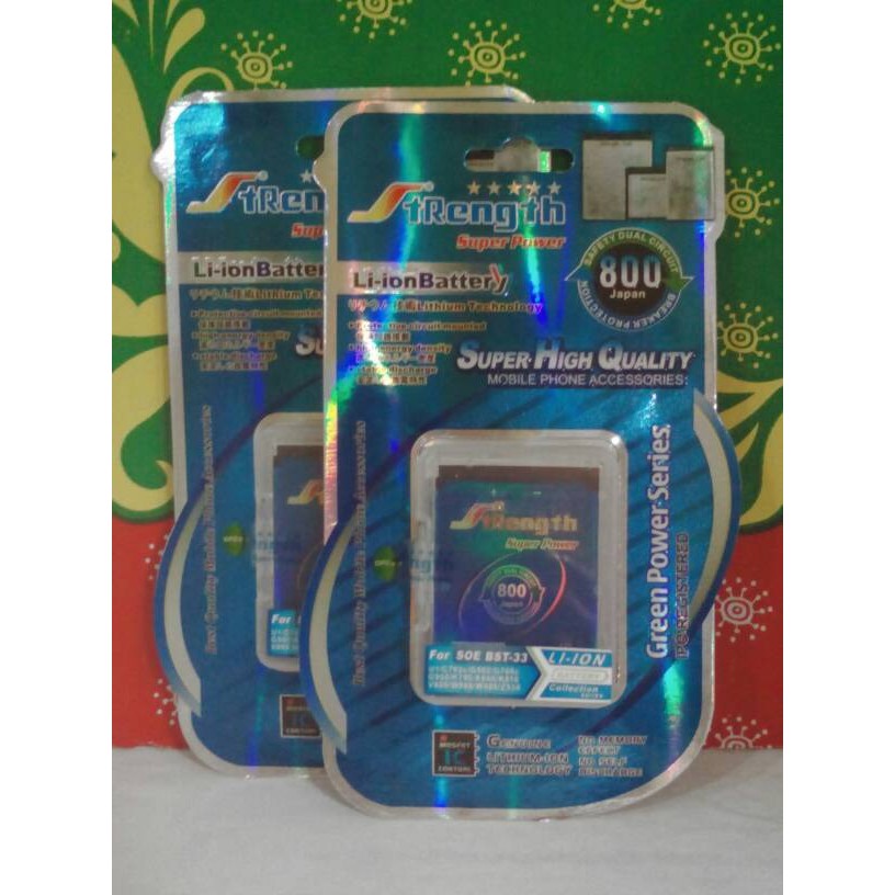 Strength Sony E. BST-33 (DP 3500mAh) Battery/Baterai/Batre BQC