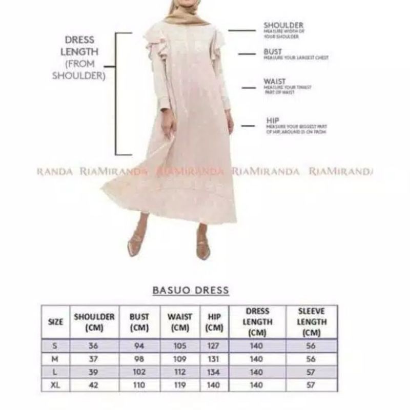 Basuo Dress Ria Miranda Sale
