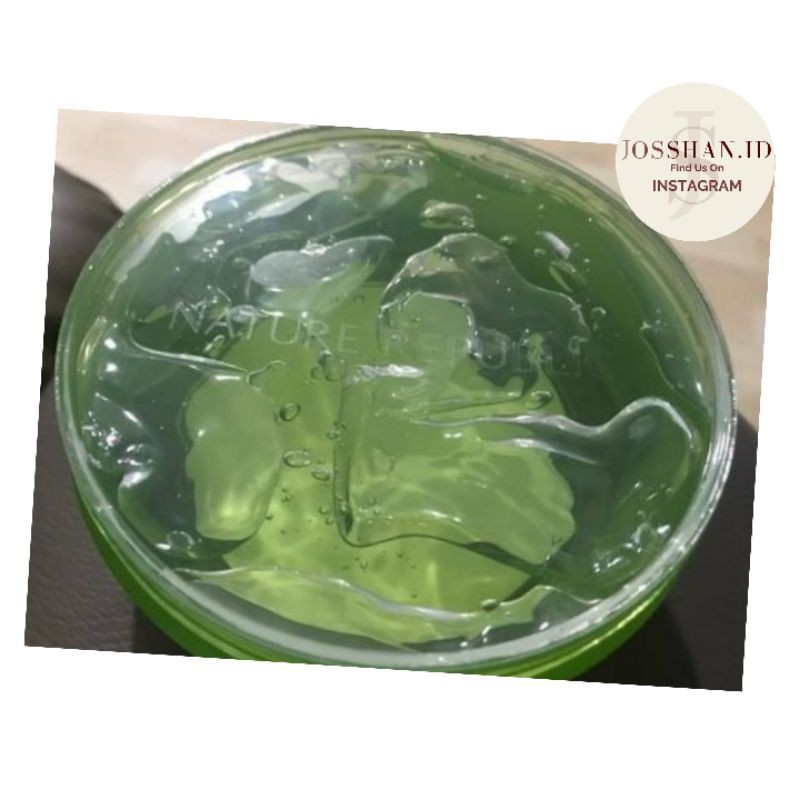 [Original 100%] Exp 2024 NATURE REPUBLIC Aloe Vera  92% Soothing Gel 300ml Jar Logo Original