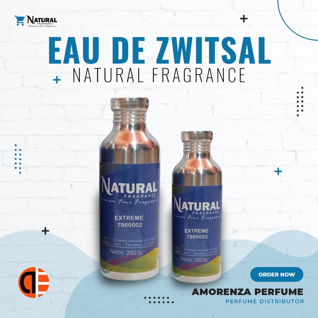 BIBIT PARFUM MURNI ZWITSAL - ZWITSAL NATURAL FRAGRANCE SEGEL PABRIK