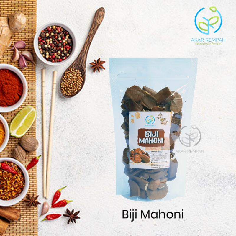 

Biji Mahoni Kering / Herbal Rematik / isikeranjangmu akarrempah