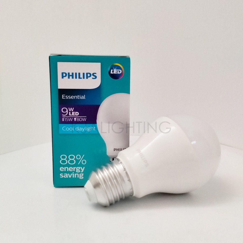 Philips Lampu LED Essential 9W Putih 9Watt