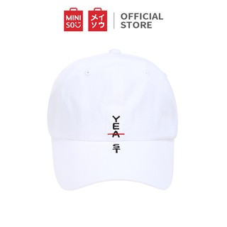  Miniso  Official Printed baseball cap Topi  Bisbol Pria dan 