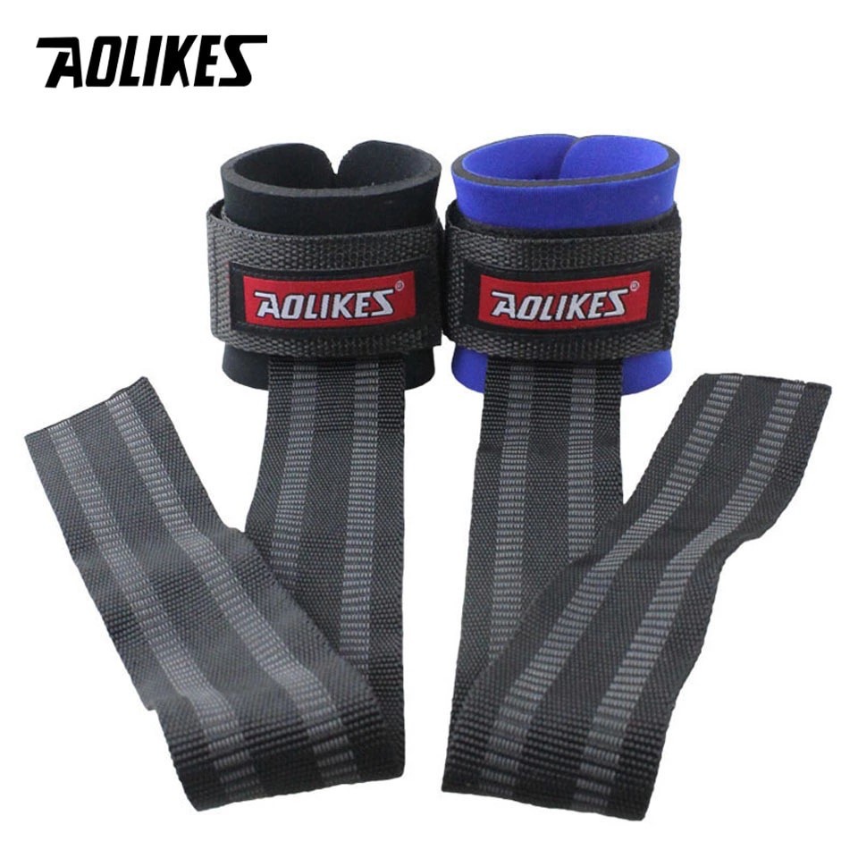 AOLIKES 7638 2 PCS Wristband Strap Weight Lifting - Barbell - Fitness - Gym