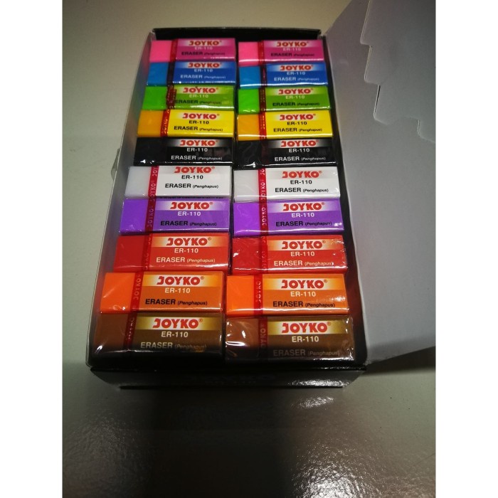 

TULIS-ALAT- PENGHAPUS PENSIL PELANGI WARNA WARNI JOYKO -ALAT-TULIS.