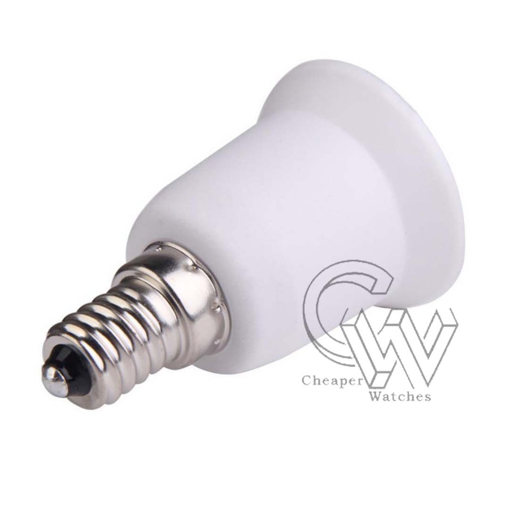 Cheaper-Fitting Lampu E14 ke E27 Converter Adapter Penyambung Berkualitas Termurah